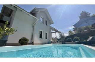 Einfamilienhaus kaufen in 9201 Klagenfurt, Krumpendorf - Einfamilienhaus mit Pool, Sauna, Doppelgarage und herrlichen Außenflächen