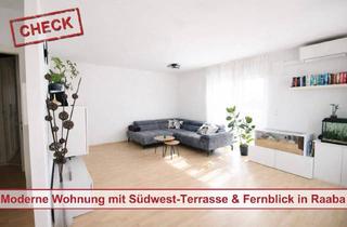 Wohnung kaufen in 8074 Raaba, Lichtdurchflutete 3-Zimmer-Wohnung im obersten Stock | Südwest-Terrasse & Fernblick in Raaba-Grambach!