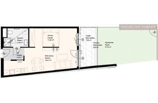 Wohnung mieten in 2000 Stockerau, AB AUGUST/ Singlewohnung mit Frischluft und Garten