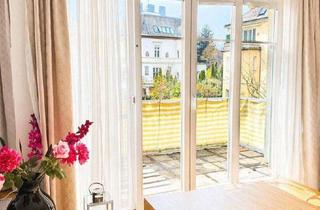 Wohnung mieten in Türkenschanzpark, 1180 Wien, Teilmöblierte Wohnung mit Balkon in Toplage beim Türkenschanzpark