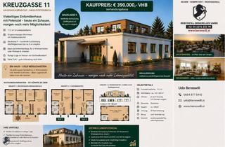 Haus kaufen in 3701 Großweikersdorf, Projektliegenschaft mit 380 m² Nutzfläche, Gewölbekeller & Ausbaupotenzial