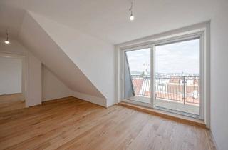 Wohnung kaufen in 1050 Wien, ++NEU++ außergewöhnliche generalsanierte 2 Zimmer Dachgeschosswohnung mit Dachterrasse