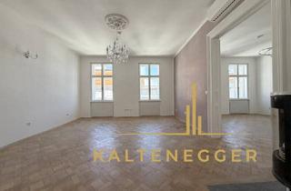 Wohnung mieten in 1080 Wien, Erstbezug nach Generalsanierung – Stilvolle Altbauwohnung im letzten Liftstock eines Jahrhundertwendehauses