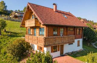 Haus kaufen in 9463 Reichenfels, Charmantes Holzhaus in naturnaher Ruhelage mit Bergblick