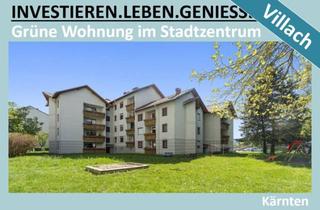 Wohnung kaufen in 9500 Villach-Innere Stadt, GRÜNE WOHNUNG IM STADTZENTRUM