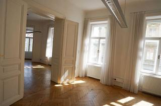 Büro zu mieten in Kaiserstraße, 1070 Wien, 1070 Wien; Kaiserstraße/Westbahnstraße: Helles Modernisiertes Altbau Büro 4-Zimmer; Ca. 149M² zur Miete!