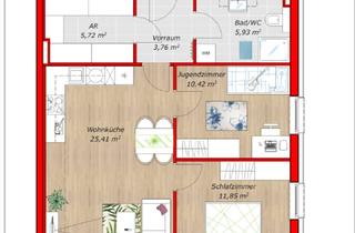 Loft kaufen in 2460 Bruck an der Leitha, 3‑Zimmer‑Neubau mit Balkon, Garten & 2 Stellplätzen - 30 Min nach Wien/Bratislava