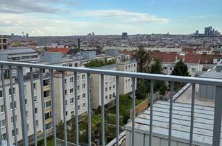 Wohnung mieten in Goldschlagstraße, 1150 Wien, Vollmoeblieres Dachgeschoss-Apartment mit Balkon und Wienblick in Wien 1150