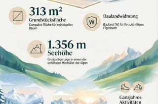 Grundstück zu kaufen in 9941 Kartitsch, Ihr alpiner Logenplatz in Kartitsch-Sulzenbach - Baugrundstück zu VERKAUFEN