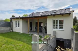 Einfamilienhaus kaufen in 2123 Schleinbach, Ihr Traum vom Eigenheim – gestalten Sie selbst! Bungalow-Rohbau mit 485 m² Eigengrund, 2 Terrassen & Carport.