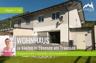 Doppelhaushälfte kaufen in 4802 Ebensee, Einziehen & genießen – moderne Doppelhaushälfte in Ebensee am Traunsee