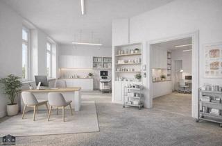 Gewerbeimmobilie kaufen in 1200 Wien, Steinwurf zum Augarten - Sanierungsbedürftige ECK- Büro/Praxis/Verkaufsfläche/Atelier - Prachtvolles Stilaltbauhaus