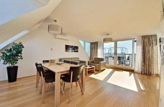 Wohnung kaufen in Kunzgasse, 1020 Wien, ++NEU++ 50 m zum Augarten! Seltene High-End-Dachgeschosswohnung mit zwei Sonnenterrassen, Weitblick und ruhiger Lage!