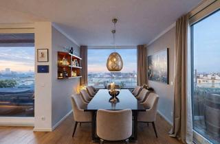 Penthouse kaufen in Kleine Stadtgutgasse, 1020 Wien, Urbaner Luxus über den Dächern Wiens – Exklusive Dachgeschossresidenz