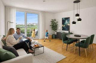 Wohnung kaufen in Erlaaer Straße, 1230 Wien, ERLAA LIVING - PROVISIONSFREI: 3-Zimmer-Neubau mit Loggia, A+ Energieeffizienz & U6-Nähe – sofort beziehbar