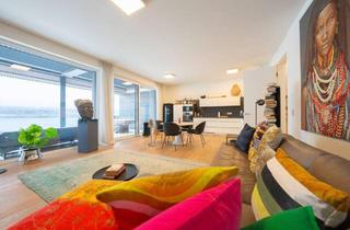 Penthouse kaufen in Seeplatz, 9082 Maria Wörth, PENTHOUSE mit gigantischer 60 qm Seeblickterrasse neben dem begehrten Golfplatz DELLACH