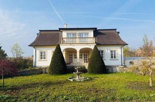 Villen zu kaufen in 2423 Deutsch Jahrndorf, Zeitlose Eleganz - Villa mit Parkgarten und Nebengebäuden