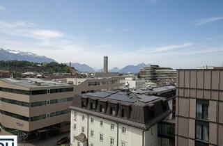 Wohnung kaufen in 5020 Salzburg, Über den Dächern im Obersten Stock: Helle Wohnung mit Lift - Zentral in Salzburg Stadt, 360 Grad Besichtigung