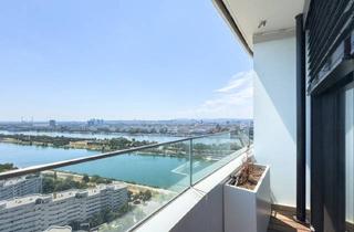 Wohnung mieten in 1220 Wien, Danube Flats: Luxus Trifft Komfort - ihr Apartment im Höchsten Wohnturm Österreichs