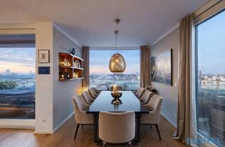Penthouse kaufen in Kleine Stadtgutgasse, 1020 Wien, Urbaner Luxus über den Dächern Wiens – Exklusive Dachgeschossresidenz