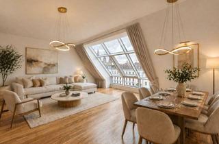 Maisonette kaufen in Uno City, 1020 Wien, Frisch Renovierte Dachgeschoss - Maisonette mit 2 Terrassen, Kamin und Klimaanlage