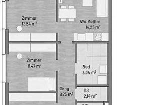 Wohnung kaufen in 8010 Graz, LEBEN in der STADT - 78m² Wfl mit 6m² Terrasse im 2.OG - Provisionsfrei !! - BAUAKTION -8,5%