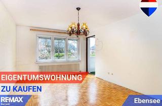 Wohnung kaufen in 4802 Ebensee, Gut geschnittene Zweizimmer-Eigentumswohnung in Ebensee - Zweitwohnsitznutzung möglich!