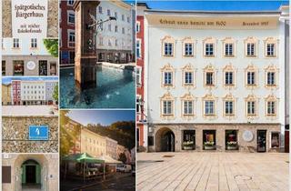 Haus kaufen in Kornsteinplatz, 5400 Hallein, JUWEL der Sonderklasse, Altstadt Hallein, mit 10 Wohnungen + Geschäftslokal. Gotik mit Rokoko Stil !