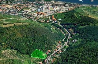 Grundstück zu kaufen in 3500 Krems an der Donau, Baugrundstück mit Angrenzenden Wald - Mitten in Krems