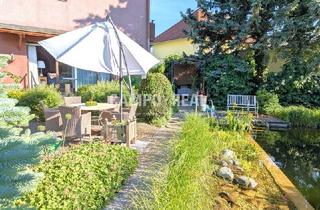 Villen zu kaufen in 2103 Langenzersdorf, CAMPO-HAUS: Familienvilla mit Schwimmbiotop