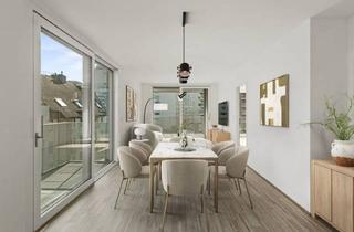 Maisonette kaufen in Kagraner Platz U 1, 1220 Wien, Stadtleben mit Ruhe 2-Zimmer-Wohnung mit Loggia