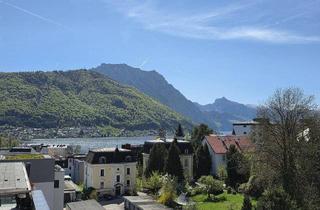 Wohnung kaufen in 4810 Gmunden, Komplett möblierte 1–2-Zimmer-Wohnung mit schönem See- und Gebirgsblick in Gmunden