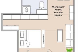 Penthouse mieten in Judendorfer Straße 58, 8700 Leoben, Gefördertes Wohnen im Loft-Stil: Entdecken Sie den einzigartigen Charme dieser Wohnung mit Penthouse-Charakter!