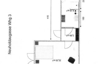 Wohnung mieten in Neuholdaugasse 21, 8010 Graz, Helle Altbauwohnung mit Fischgrätparkett und Hofbalkon am Augarten!