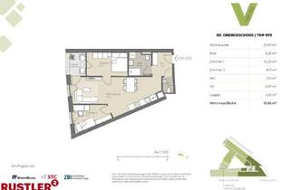 Wohnung mieten in 4020 Linz, Neu, top angebunden, ruhig und sonnig!
