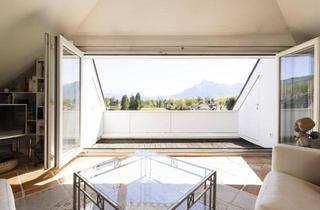 Penthouse kaufen in 5026 Salzburg, SCHÖNSTES AIGEN: Elegantes, gemütliches Penthouse / Villenetage in bester Lage mit Panoramablick, ca.172qm