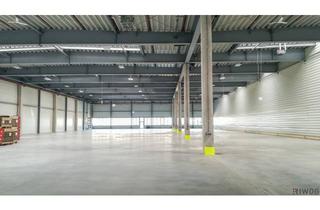 Büro zu mieten in 2100 Korneuburg, Produktions-/Lagerfläche mit ca. 6.200m² | Höhe ca. 7,60m | Teilflächen ab ca. 1.300m² möglich | Rampen und ebenerdige Einfahrt