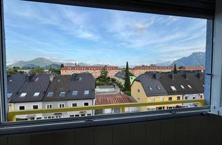 Wohnung kaufen in Guritzerstraße, 5020 Salzburg, 3-Zimmer-Wohnung mit Aussicht, saniert inkl. oberirdischer Einzelgarage Loggia und Balkon.