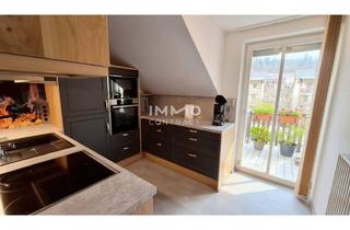 Wohnung kaufen in 3340 Waidhofen an der Ybbs, Sehr gepflegte und möblierte Eigentumswohnung im Dachgeschoss mit Balkon - Stadtrand von Waidhofen