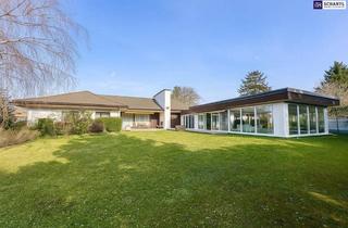 Villen zu kaufen in 2230 Gänserndorf, Bungalow mit Indoor-Pool, Weinkeller & außergewöhnlich großem Grundstück / Eigengrund