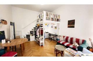 Wohnung mieten in Seidengasse, 1070 Wien, Unbefristete Loggia-Wohnung im 7. Bezirk mit Hochwertige maßgefertigtes Hochbett vom Tischler