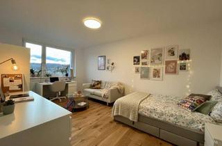 Wohnung mieten in 4040 Linz, Erstbezug! Möbliertes WG-Zimmer in 2er-Frauen-WG direkt neben der JKU mit Pöstlingbergblick