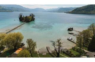 Haus kaufen in 4863 Seewalchen am Attersee, Exklusive Ferienimmobilie mit privatem Seezugang, Litzlberg Attersee