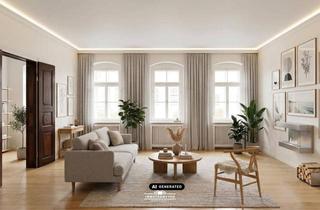 Wohnung mieten in 4840 Vöcklabruck, Wohnen im Zentrum mit Altbau-Charme. Raus aus der Masse. Auch als Büro nutzbar.Beeindruckende Raumhöhen. Außergewöhnliche Eleganz