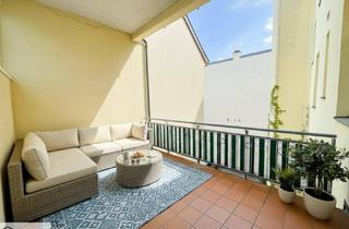 Wohnung mieten in 2500 Baden, Rainer: 3-Zimmer-Altbauwohnung mit Terrasse