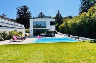 Haus mieten in 3400 Klosterneuburg, MÖBLIERTE, EXKLUSIVE VILLA MIT POOL