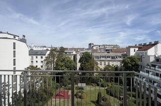 Wohnung kaufen in 1070 Wien, Einzigartiges Altbaujuwel nahe Volkstheater – Balkon, Originaldetails & Potenzial
