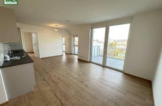 Wohnung mieten in Pogrelzstraße 83, 1220 Wien, POG 83 - Moderne 3-Zimmer Wohnung mit großem Balkon im ruhigen Neubau-Viertel zwischen Kagraner Platz und Gewerbepark Stadlau! Ab August verfügbar!