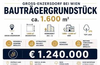 Grundstück zu kaufen in 2301 Groß-Enzersdorf, Ein Ort mit Zukunft – urban, ruhig und voller Potenzial