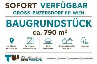 Grundstück zu kaufen in 2301 Groß-Enzersdorf, TOP BAUGRUNDSTÜCK ca. 790 m² | Zentrumsnah | 2 WE möglich | Groß-Enzersdorf bei Wien